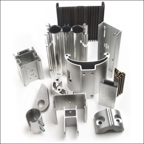 Assorted Aluminum Extrusion Shapes