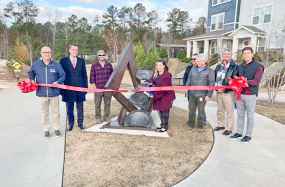 Bonnell Aluminum Donates Park Sculpture